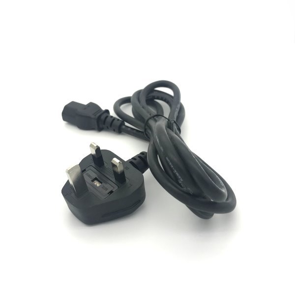 UK TYPE 6FT PLAYSTATION 3 PS3 1ST GENERATION THICK CONSOLE WALL PLUG POWER CORD