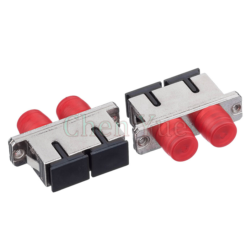 10pcs SC-FC UPC Female Metal Single Mode Duplex Fiber Coupler Flange Adapter
