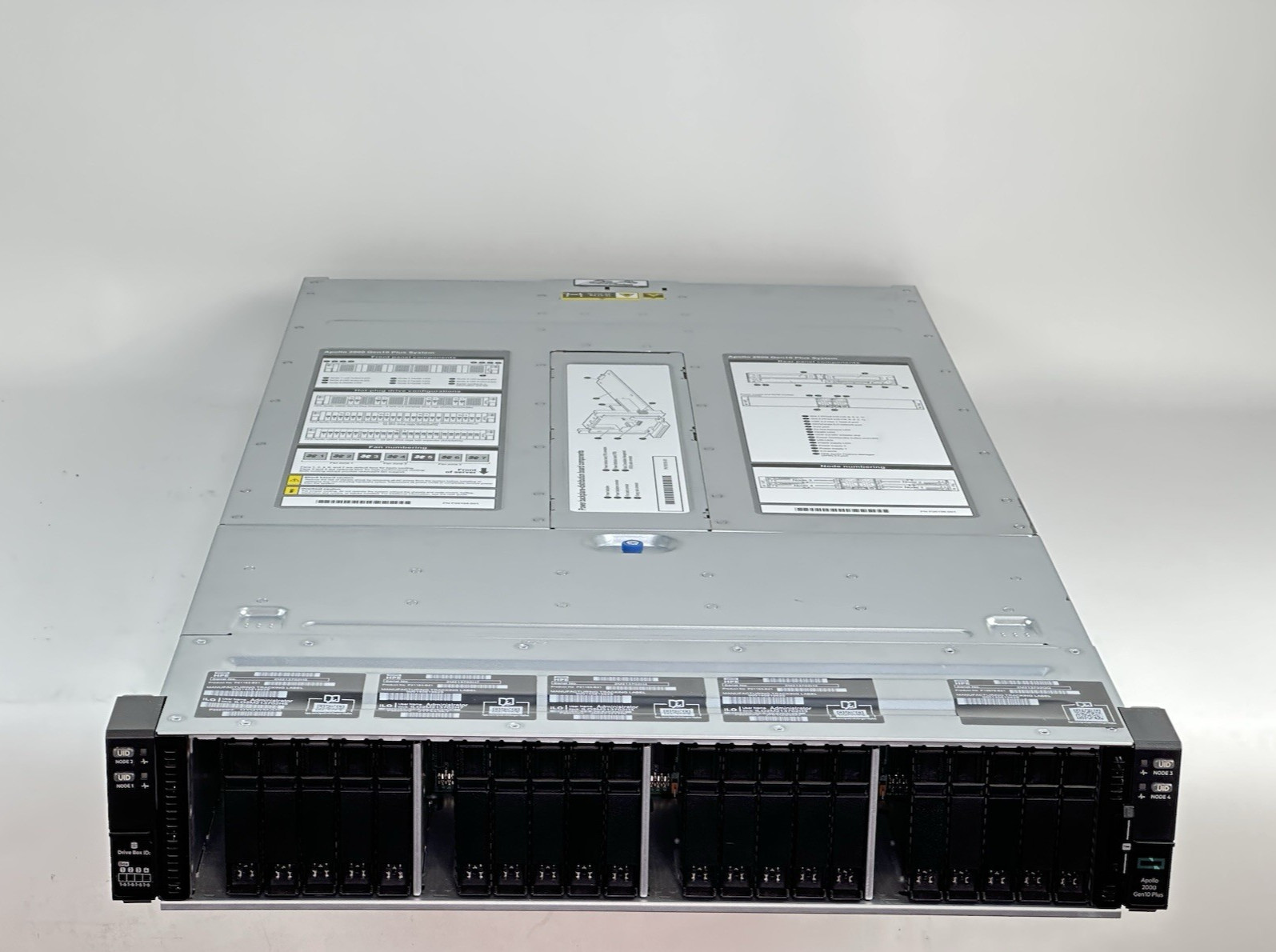 HPE Apollo n2600 Gen10 Plus 24x SFF SATA/SAS Chassis No Nodes No PSU