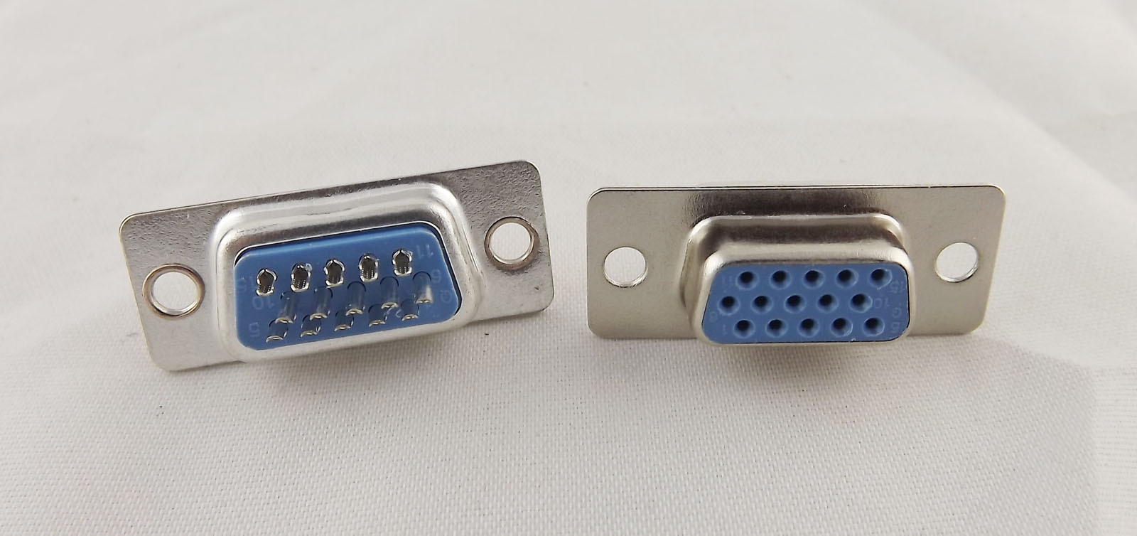 100pcs VGA Female Socket DB15 15-Pin D-SUB 3 Rows Solder Type Connector Adapter