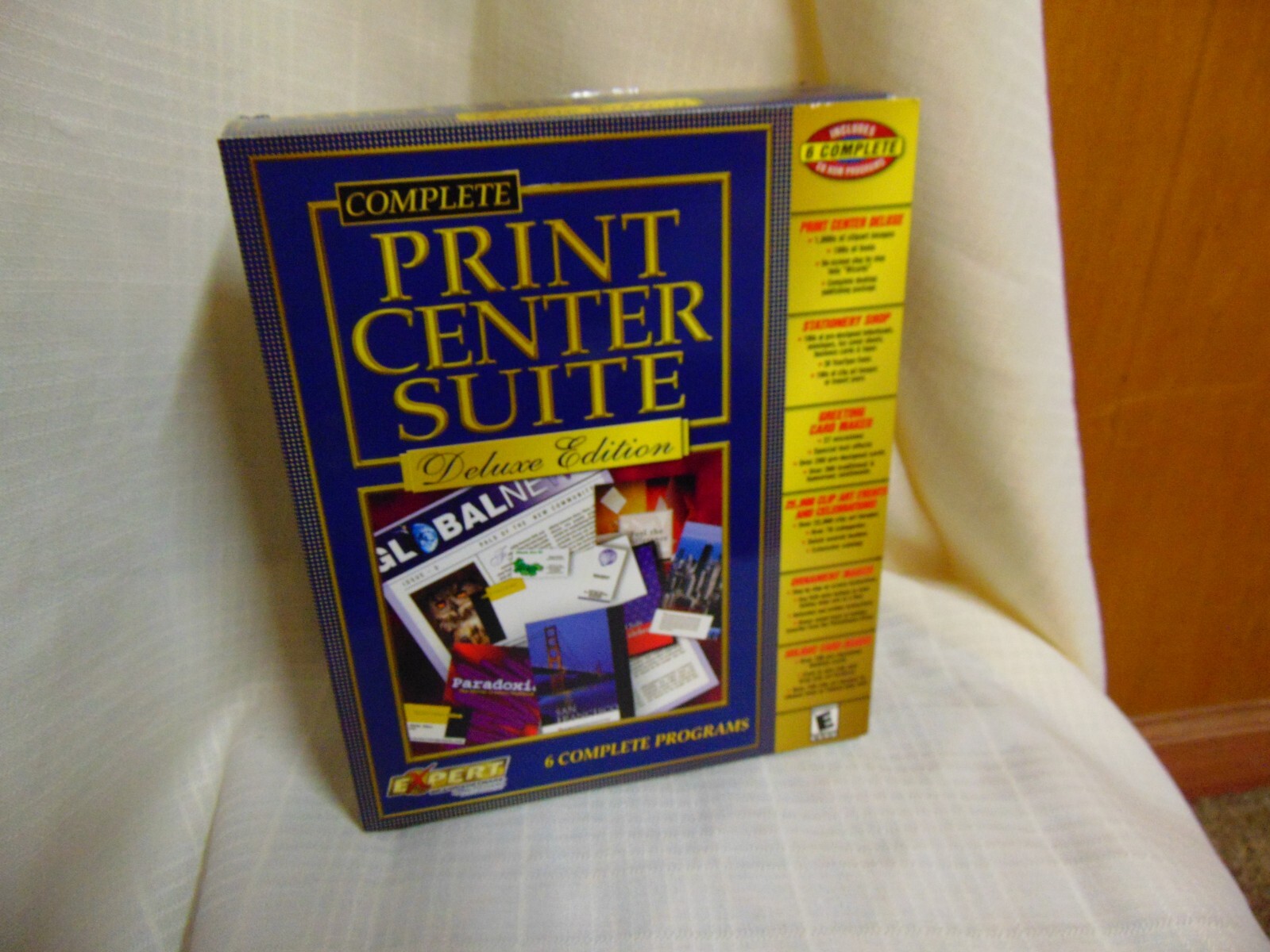 Print Center Suite, Deluxe Edition, Expert Software, For Windows 95-8  CDs
