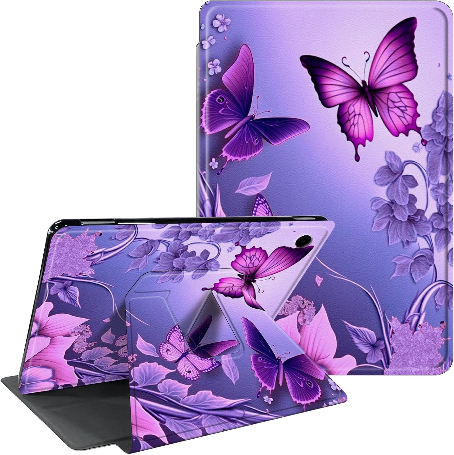 Protective Smart Cover with 360 Degree Rotating Stand for Galaxy Tab A9 Plus 11