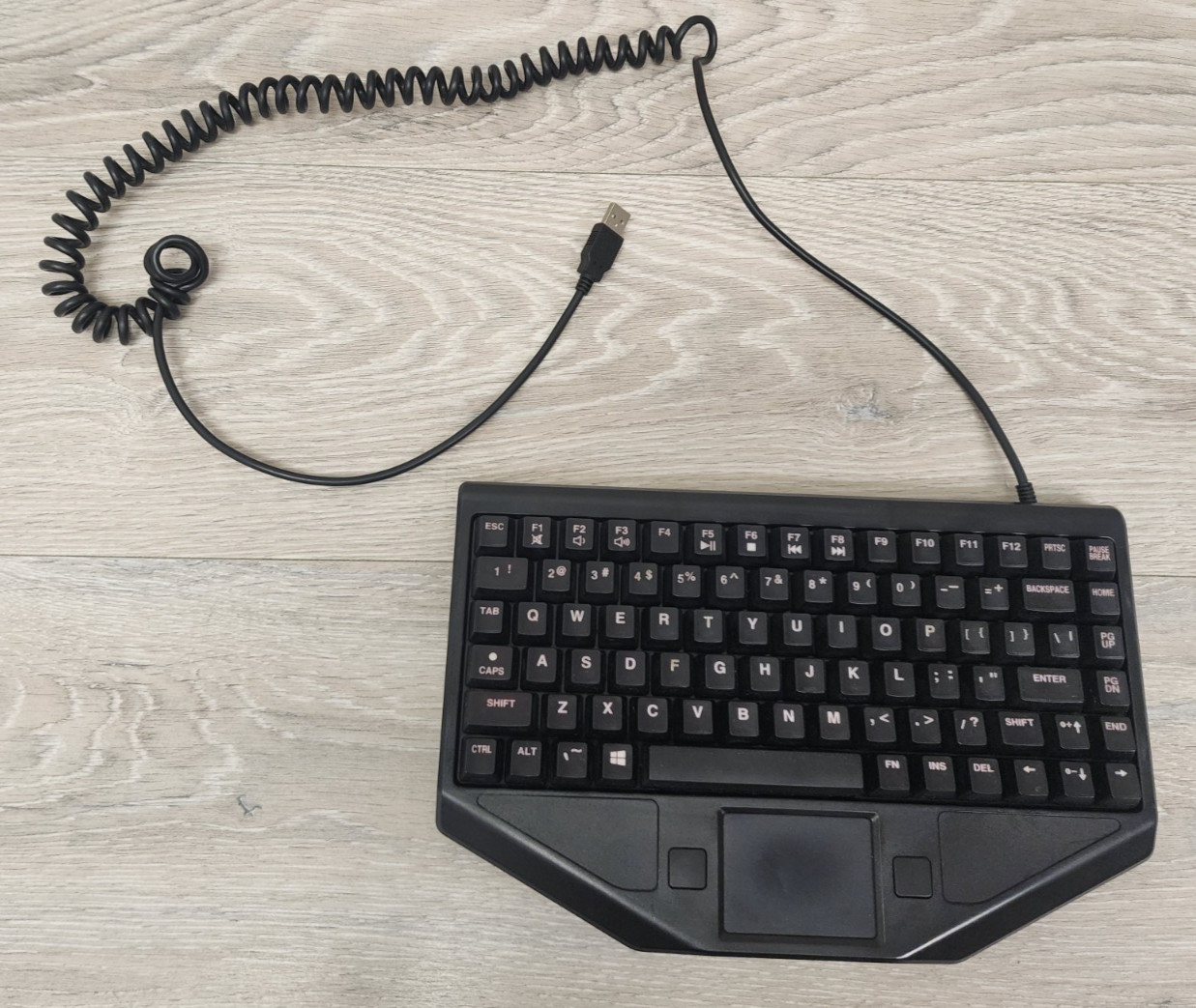TG3 Electronics TG3-TP-USB-BLTX Rugged Keyboard KBA-BLTX-UCNNR-US Tested Working