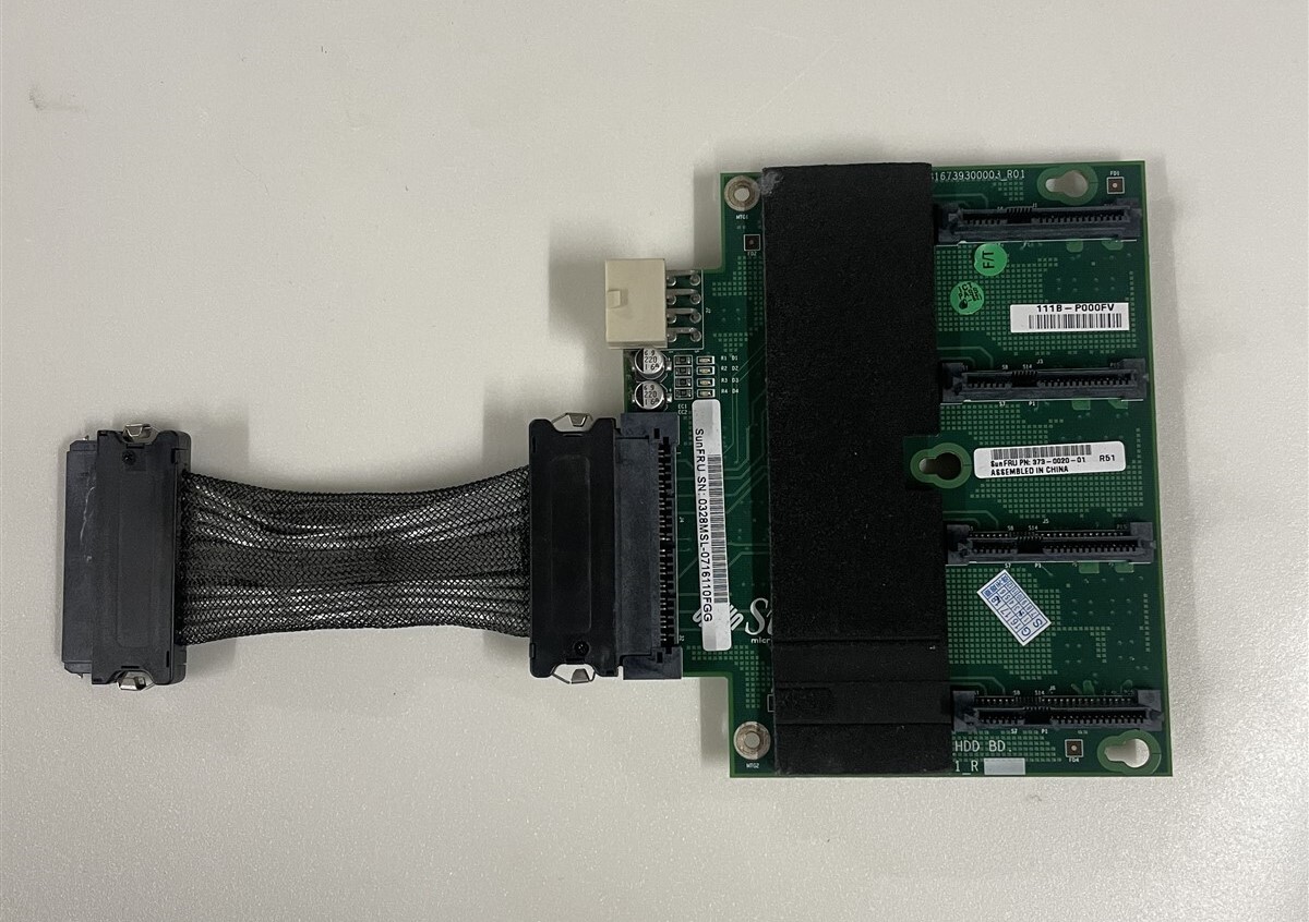 Sun 373-0020 SAS/SATA Backplane for Ultra 25 40 45 