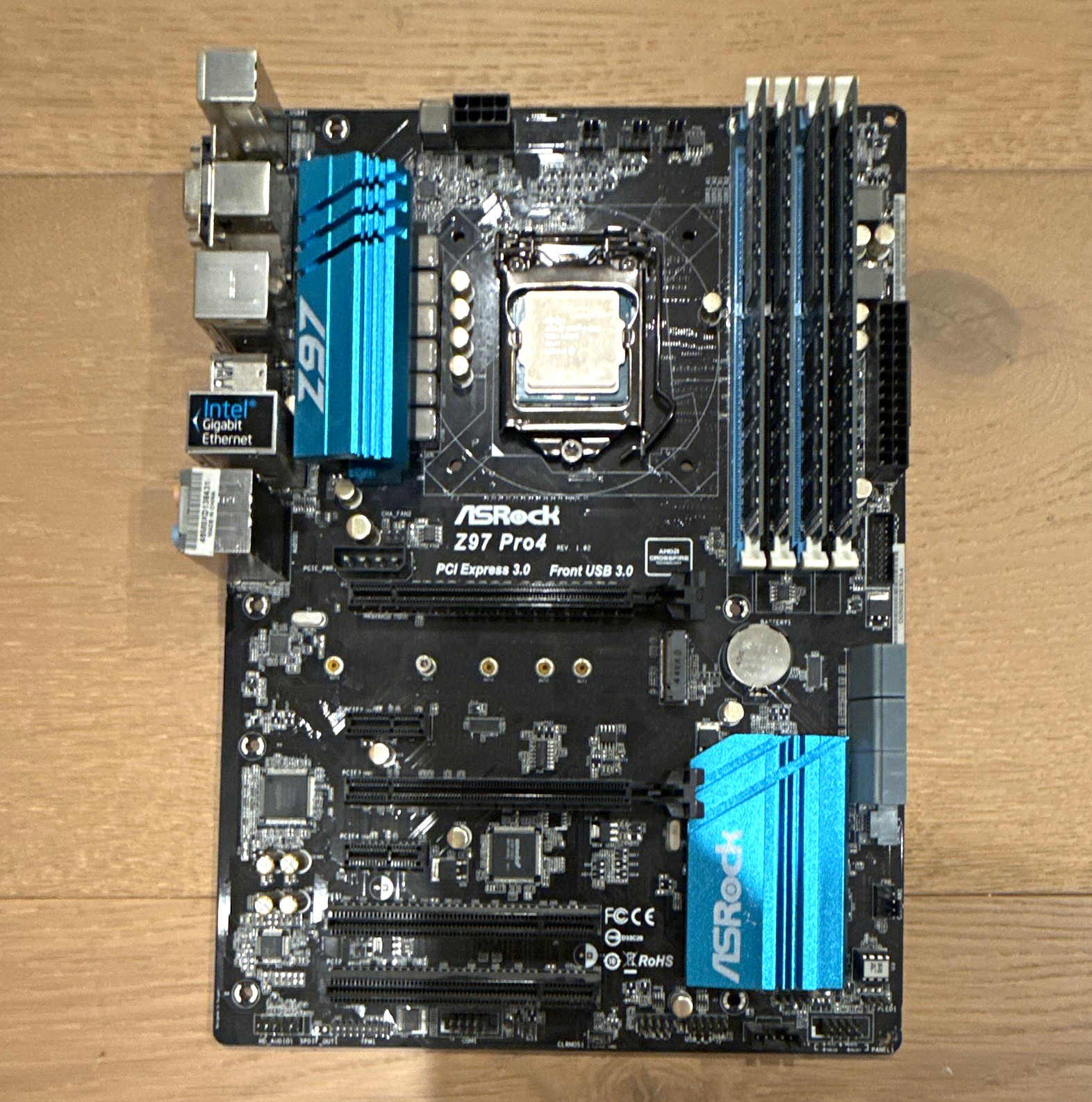 COMBO DEAL ASRock Z97 Pro4 + Intel Core i5-4690K 3.5GHz + 16GB Fast Memory