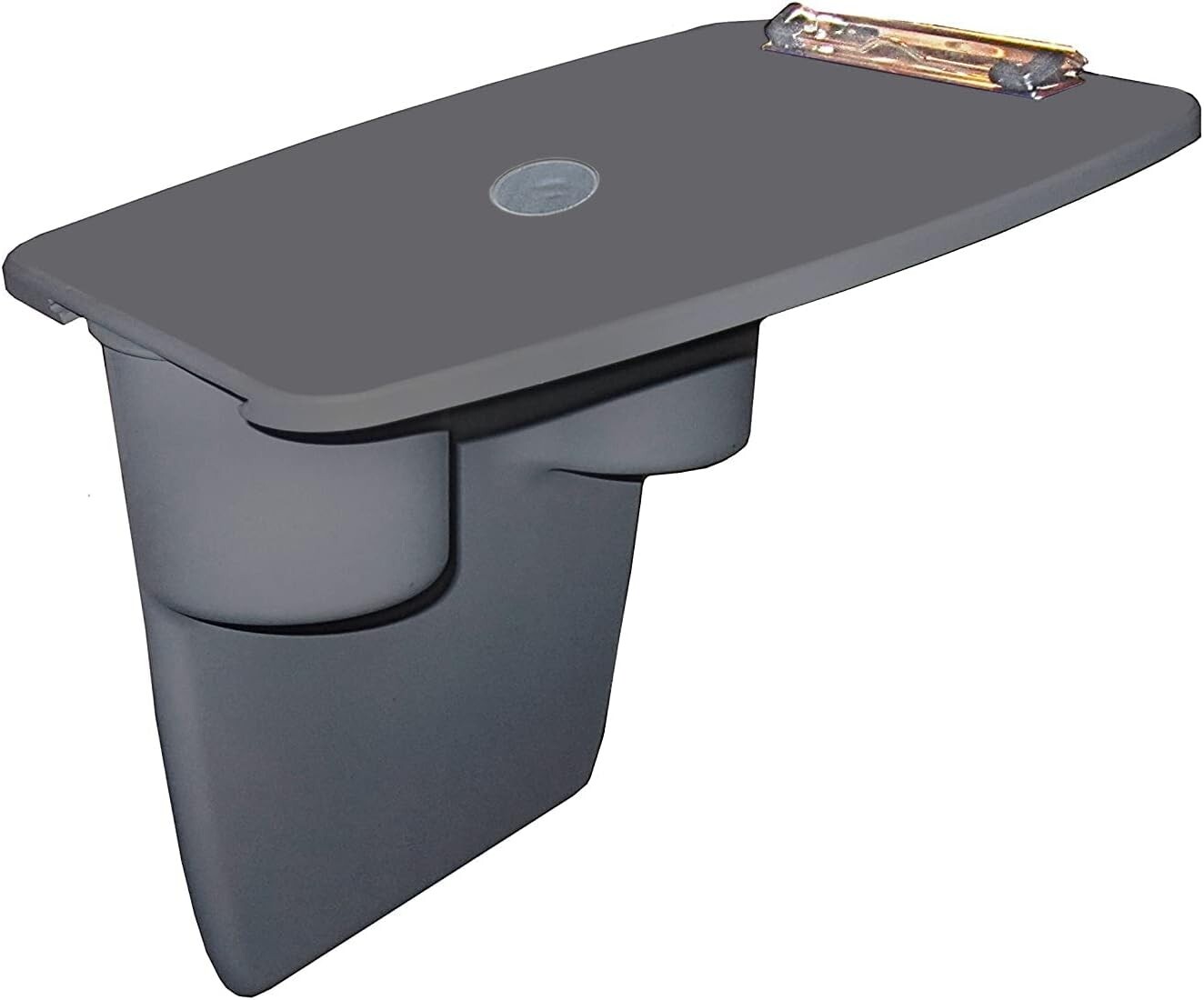 Portable Car Desk with Removable Clipboard/Drink Holders