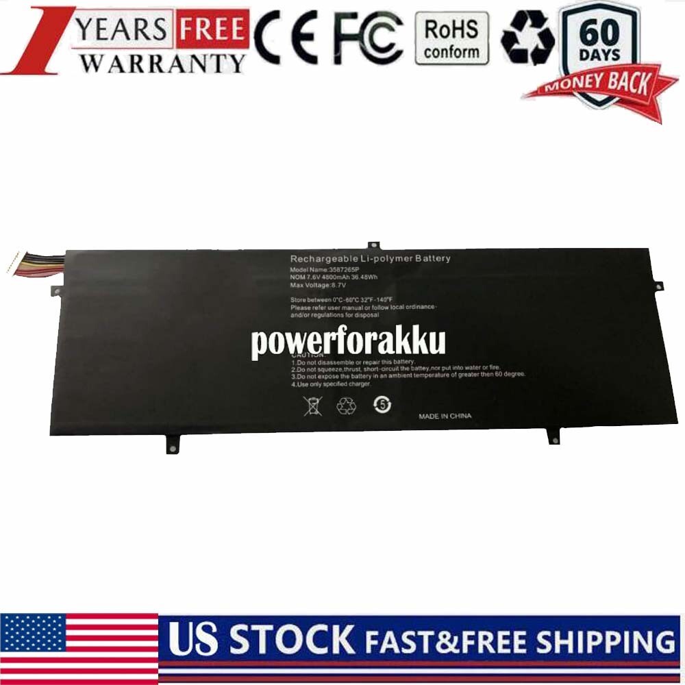 Battery P313R For Jumper EZBook 3 Pro V3 V4 LB10 MB10 A13B 3282122-2S 3587265P