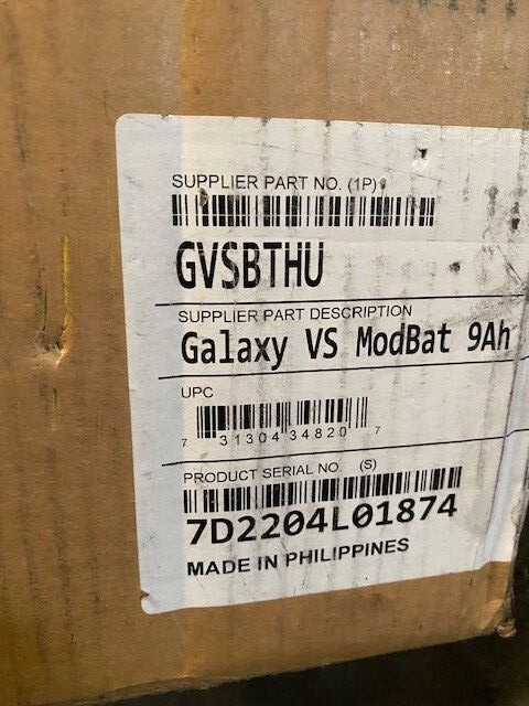 Galaxy VS 9Ah Smart High Capacity Battery Module GVSBTHU