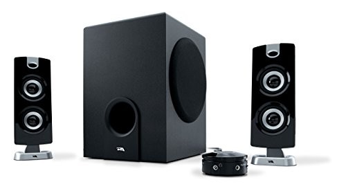 Cyber Acoustics CA-3602a 62W Desktop Speaker Subwoofer Perfect 2.1 Gaming