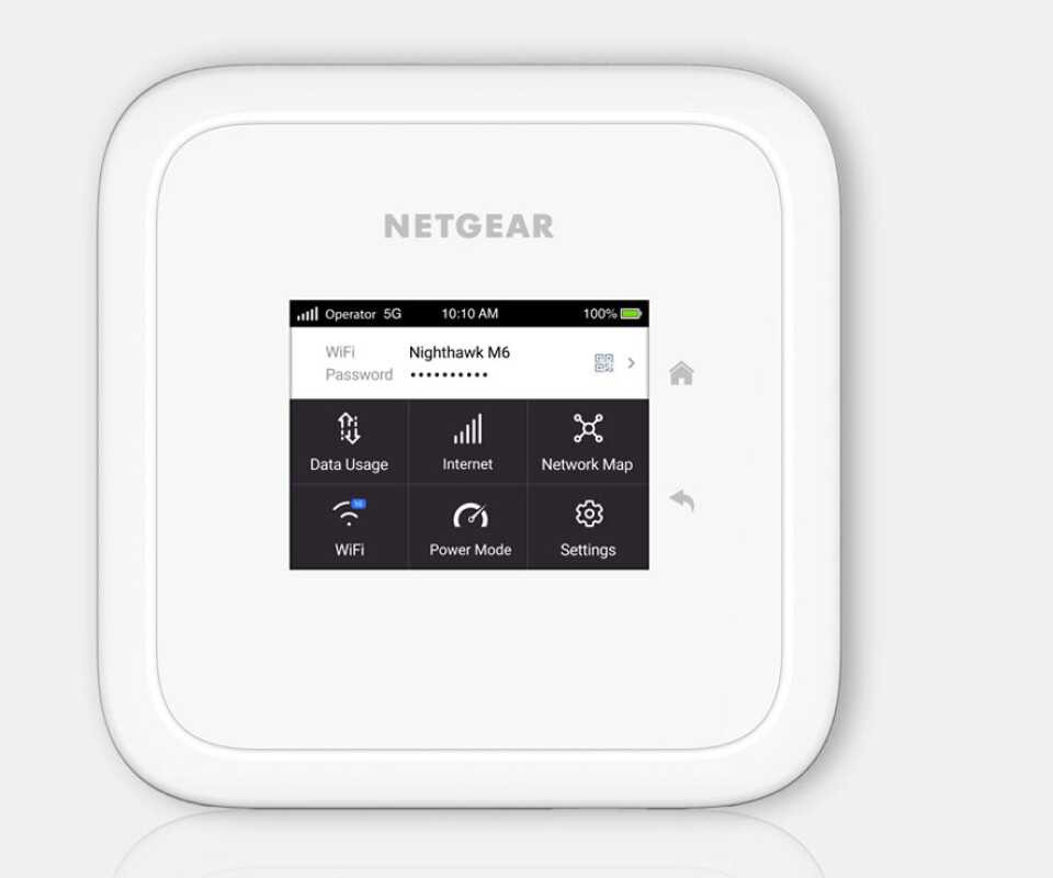 VERY GOOD NETGEAR Nighthawk M6 MR6110 Wireless White Hotspot Modem AT&T UNLOCKED