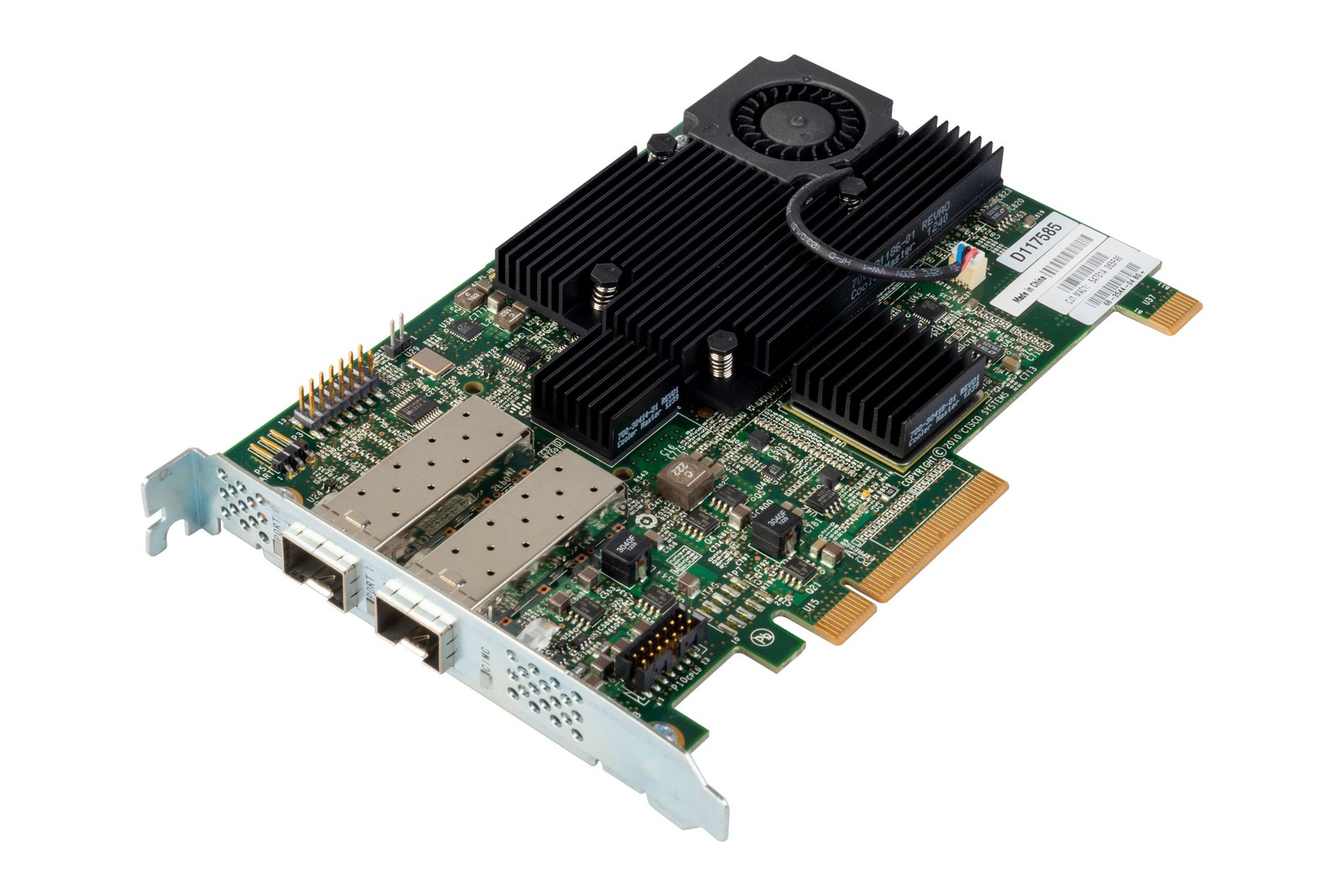 Network interface card Cisco 2x10GbE SFP+ PCIe x4 68-3544-04