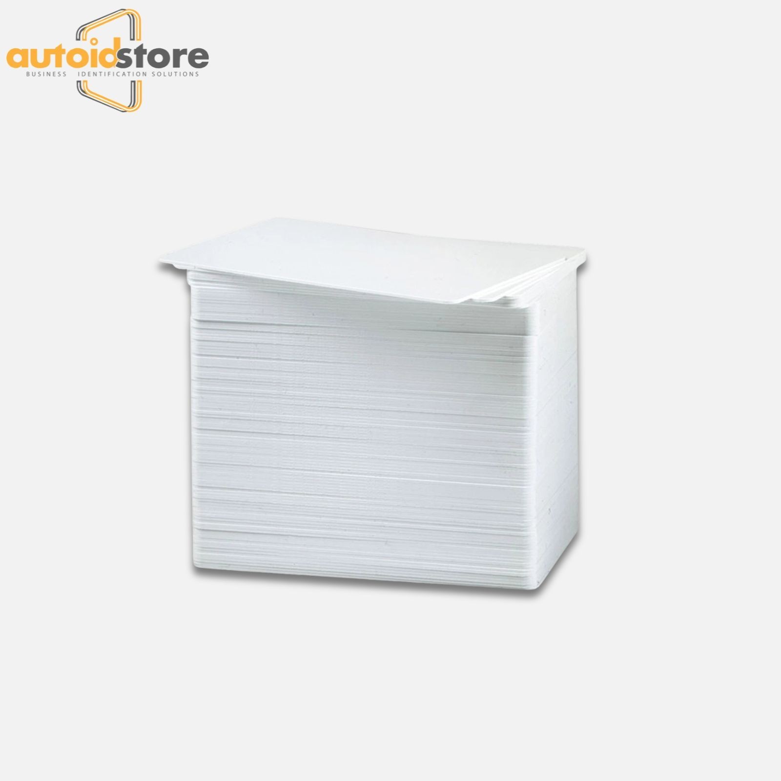 500 Blank White Composite 60/40 PVC Cards, CR80, 30 Mil, GQ,  Retransfer Printer