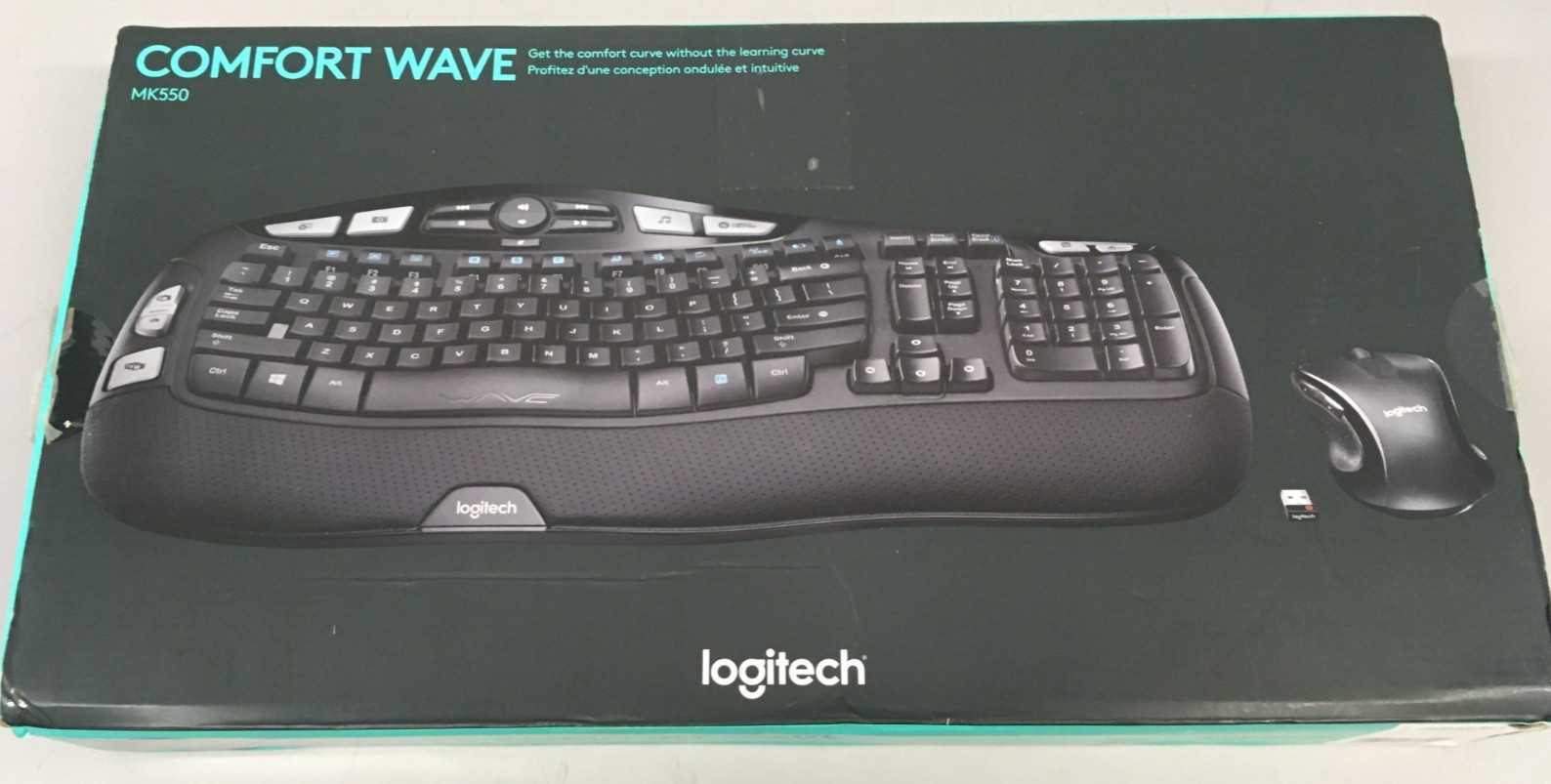 Logitech MK550 (920-002555) Wireless Keyboard and Mouse Combo - Black