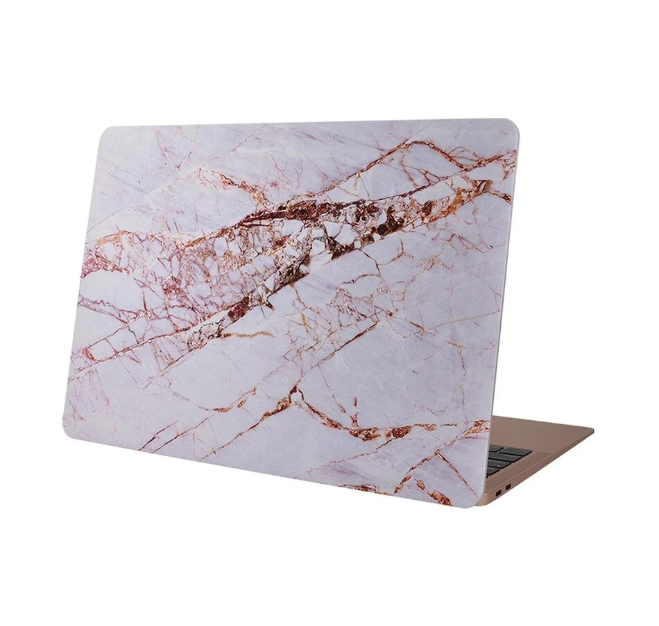 DIGITAL BASICS EXOSHIELD CLIP-ON CASE FOR MACBOOK AIR 2020 13" - ROSE MARBLE