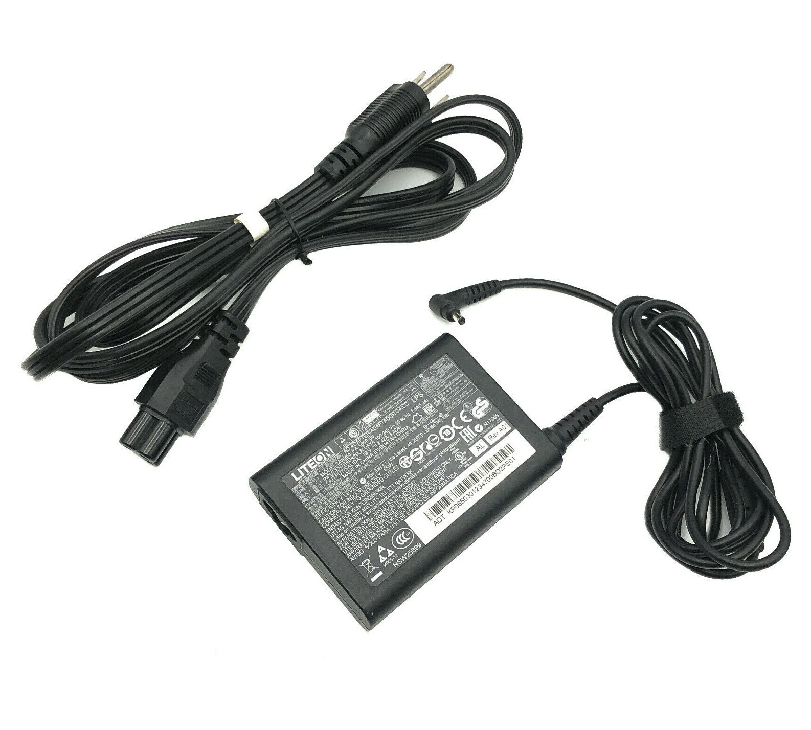 Original Liteon 65W AC Adapter For ACER Chromebook Laptop 11 N7 C731 3.0mm OEM