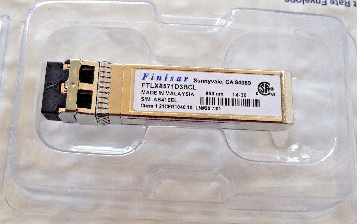 10x Finisar FTLX8571D3BCL 10Gb SR/SW + Optic for Quanta LB6M LB4M LB8