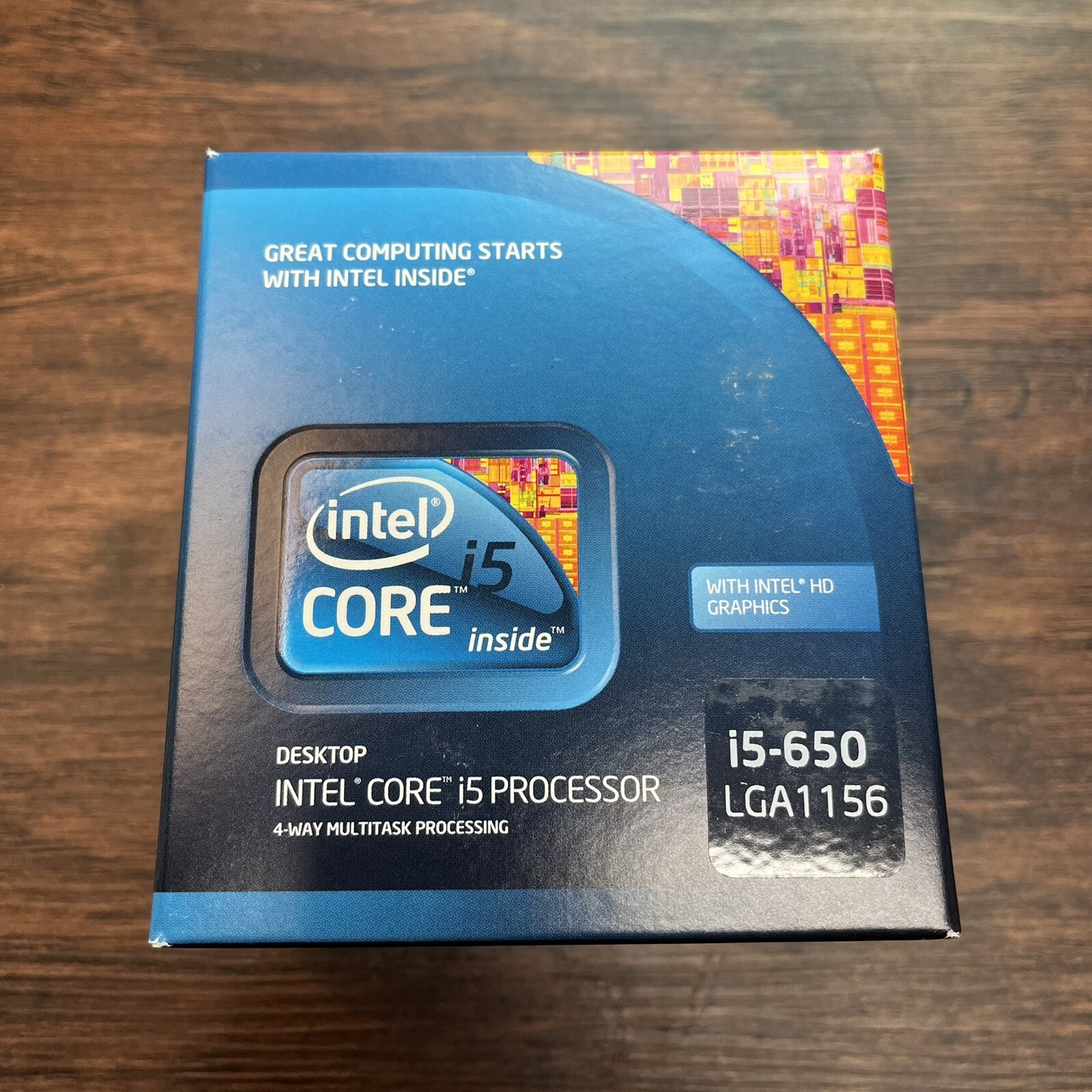 Intel Core i5-650 3.2GHz LGA1156 CPU With Cooler NOS