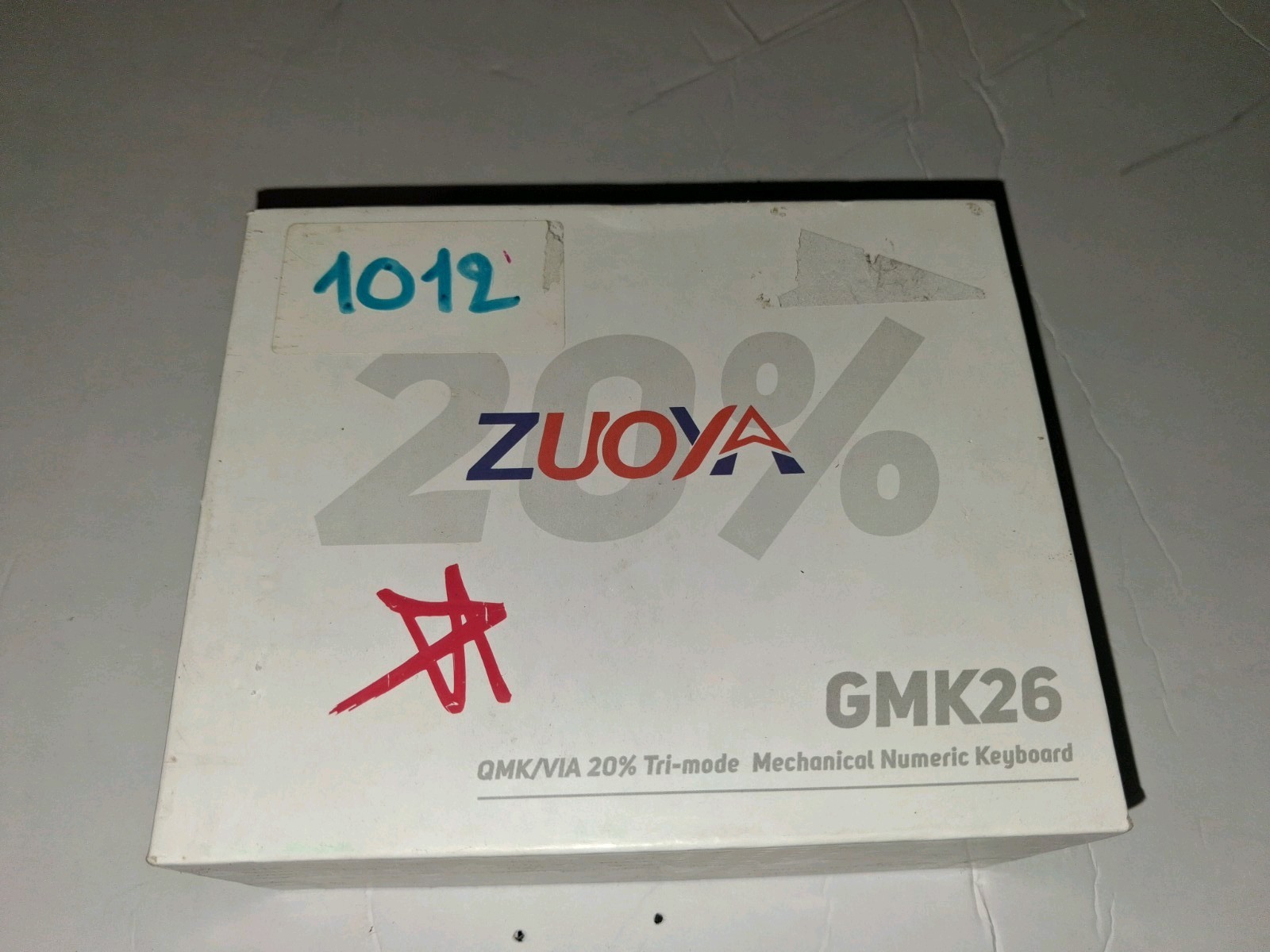 Zuoya GMK26 Mechanical Numeric Keyboard QMK/VIA Programmable BT5.0 2.4GHz Type-C