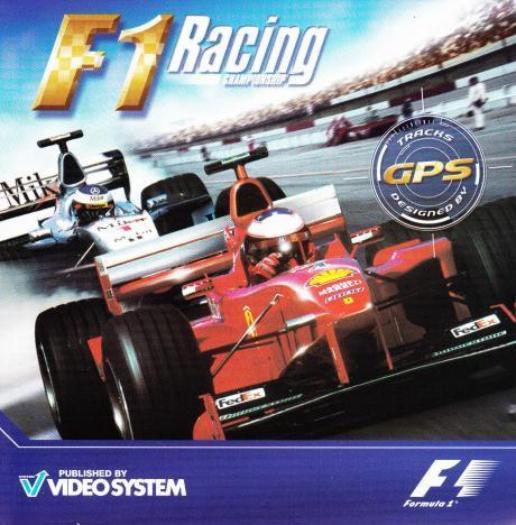 F1 Racing Championship PC CD worlds greatest drivers formula car drive race game