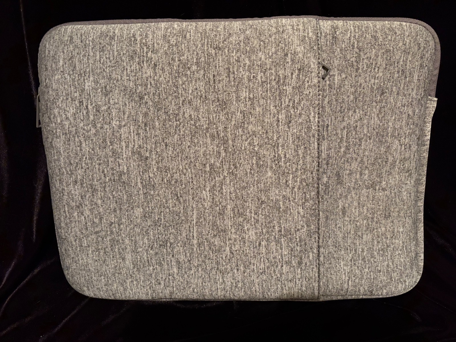 Zip Tech Case Laptop Sleeve Protector Gray Neoprene Shell