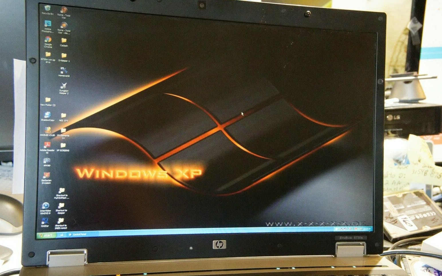 HP EliteBook RETRO MAX GAMING  ULTRA Performance w/ SSD WinXP 98 95 **just play*