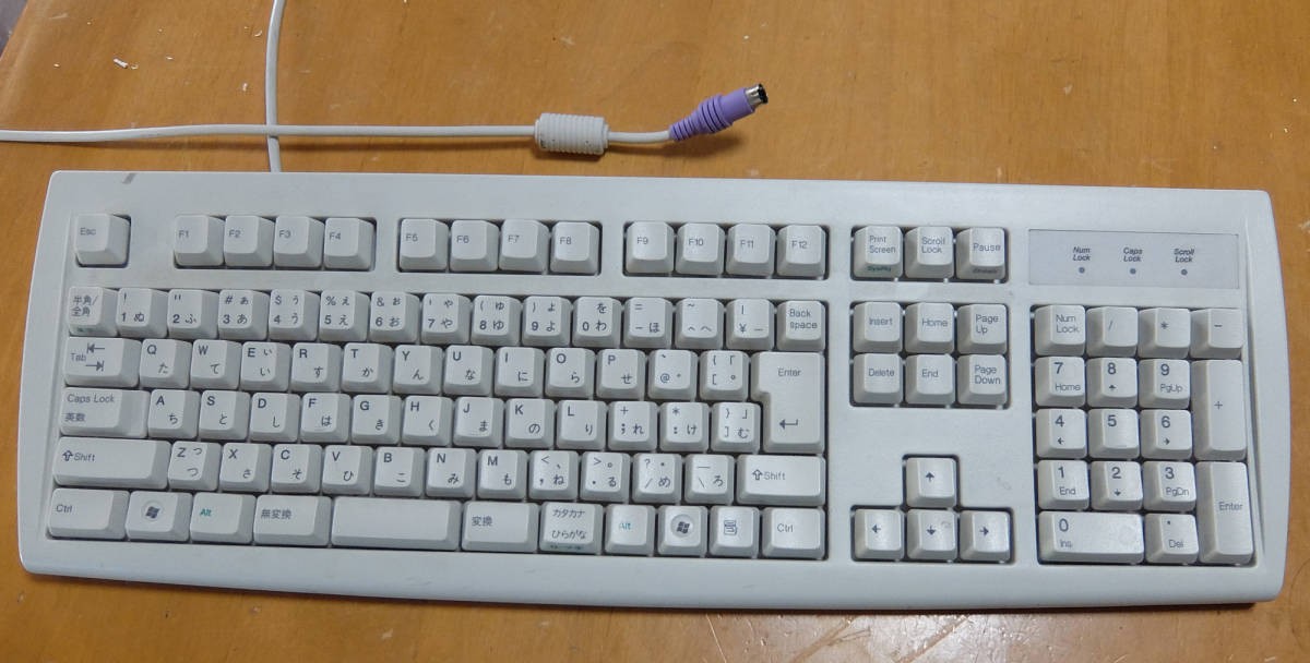 Chicony KB-2971 PS/2 Japanese 109-Key Keyboard with Adjustable Stand