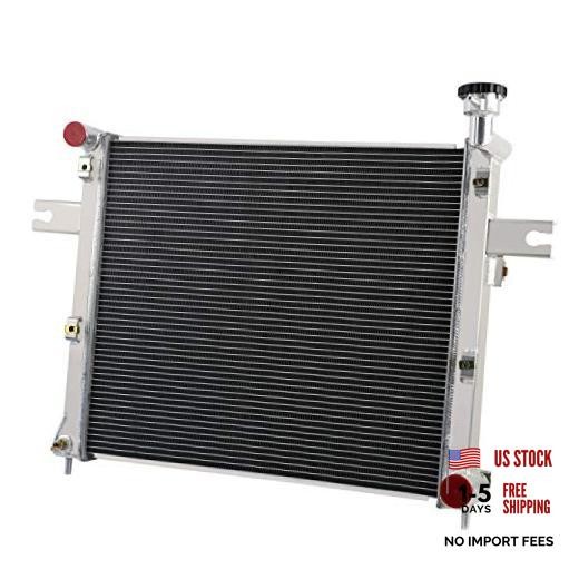 ALLOYWORKS 3 Row All Aluminum Radiator Fit For 2005-2010 Jeep Commander Grand