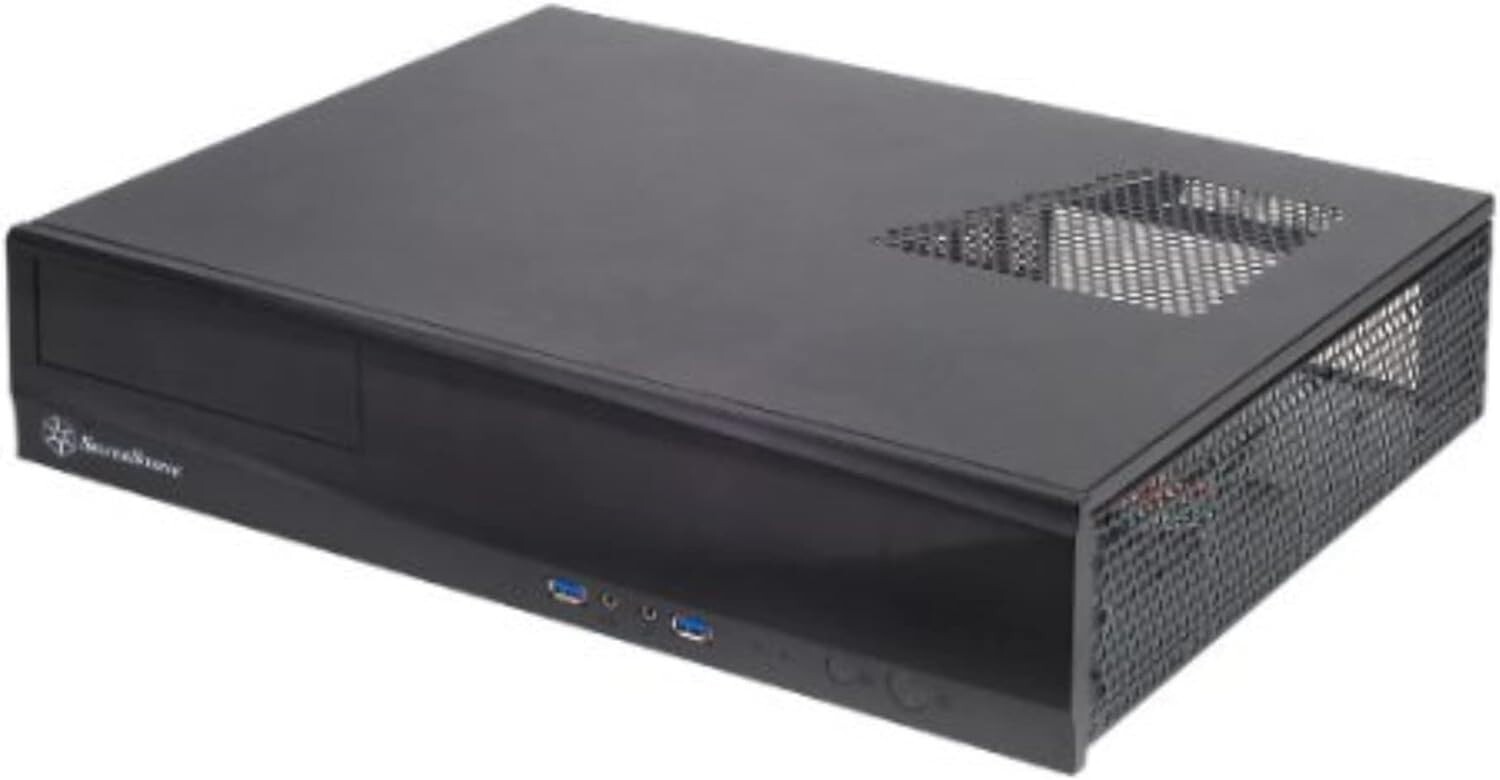 SilverStone Technology Milo Series Aluminum / Steel Micro-ATX Media Center
