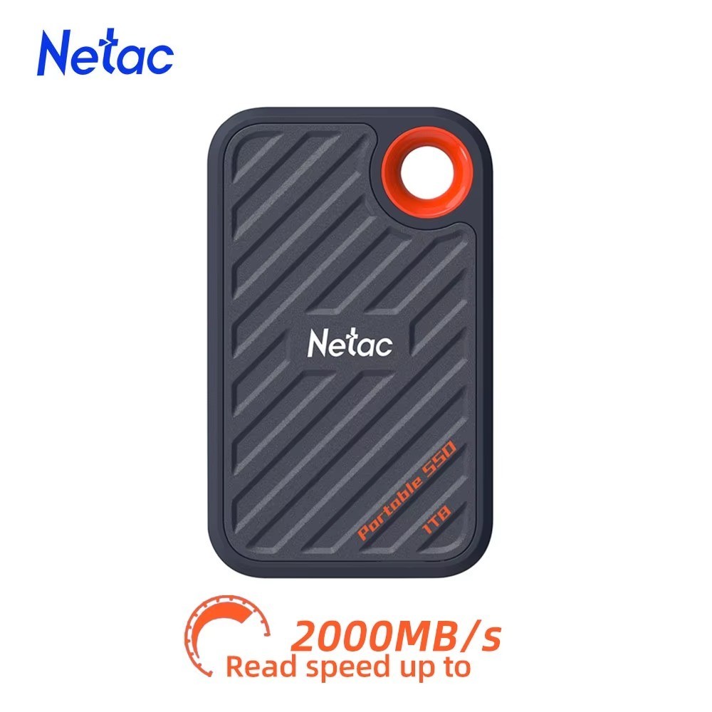 Netac ZX20 External SSD 512GB 1TB 2TB USB 3.2 Gen2x2 2000MB/s Portable
