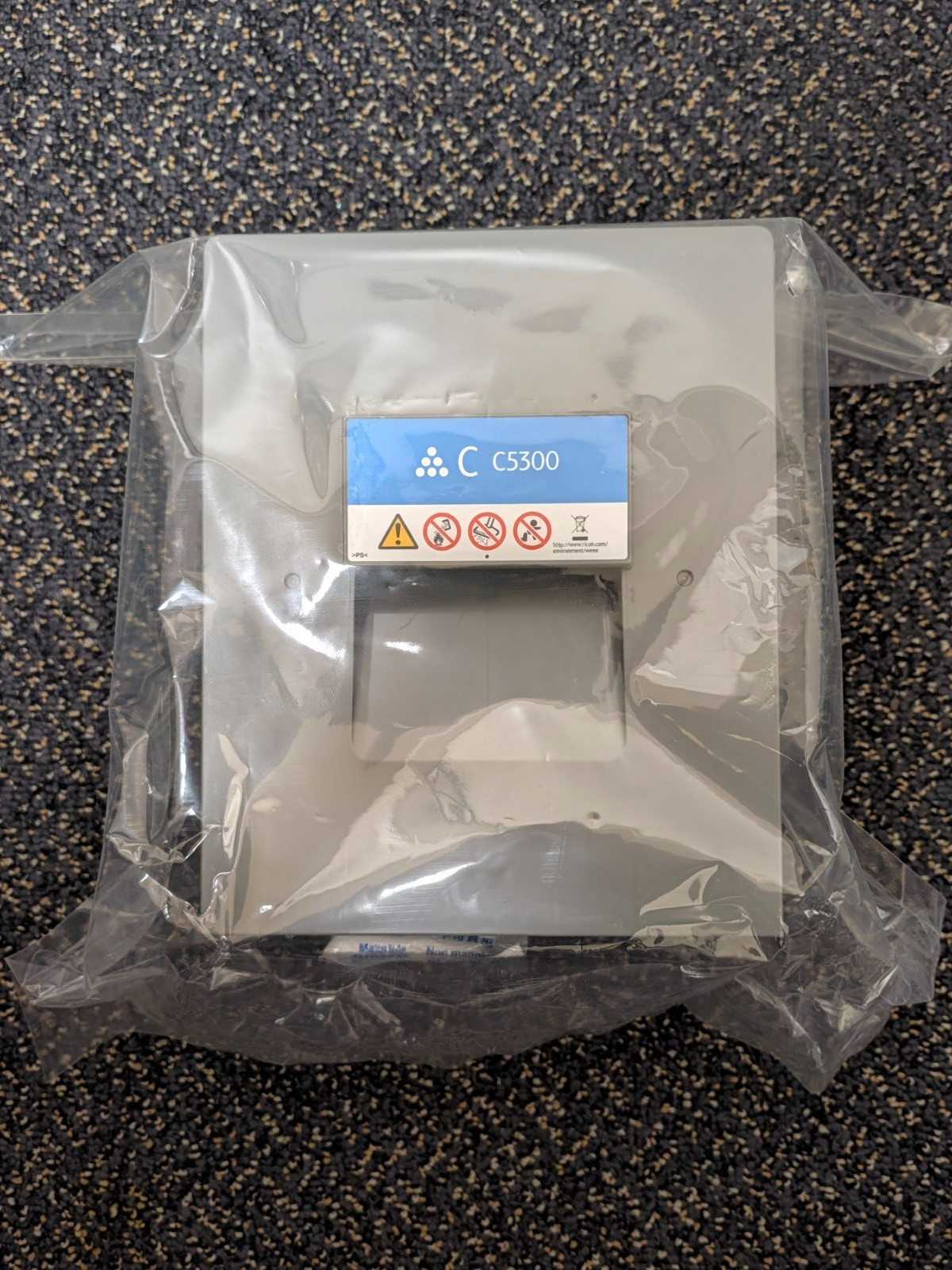 Genuine Ricoh Pro C5300s/C5310s Toner Cyan 828600 New Sealed Bag No Box 26K