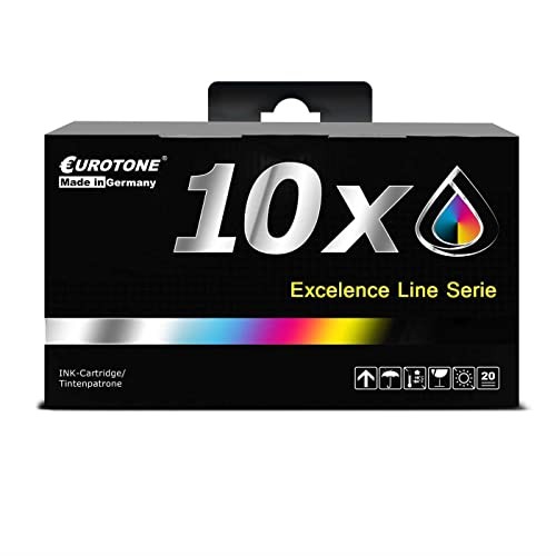 Eurotone 10x Ink Cartridge Compatible for Brother LC3235 Multicolor PLUS25
