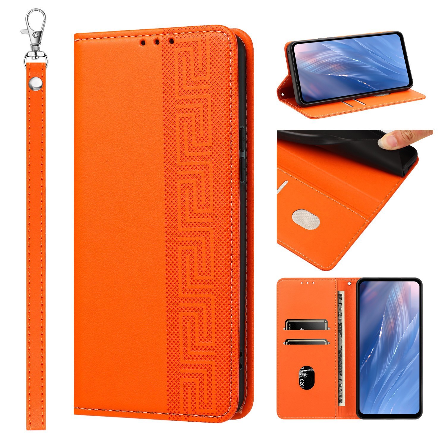 Magnetic Leather Wallet Cover Case For Xiaomi POCO X6 M6 F6 Redmi Note 15 14 A5