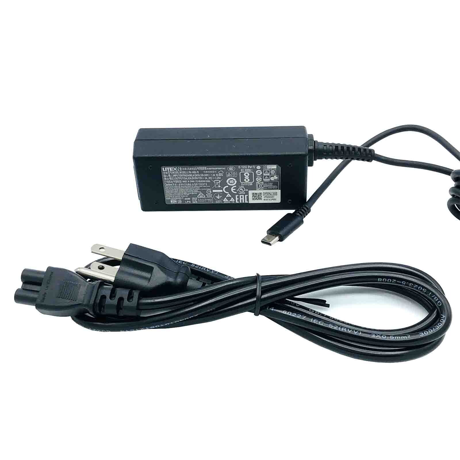 Original AC Power Supply Adapter 45W USB Type-C L42206-001 L43407-001 TPN-LA19