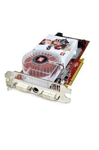 ATI 102-A52068-50 Radeon X1950XT 256Mb DDR3 PCI Express X16 Dual DVI Video Card