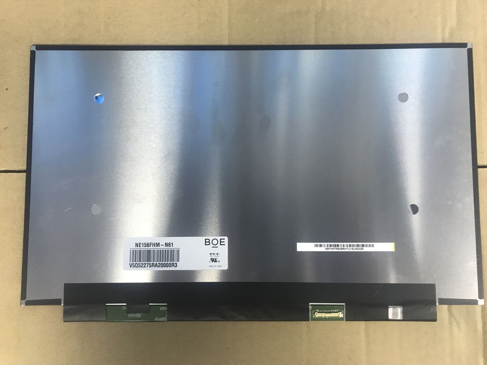 15.6"LCD Screen 400NIT  NE156FHM-N61 100% DCI-P3 EDP30PIN 1920X1080 NON-TOUCH