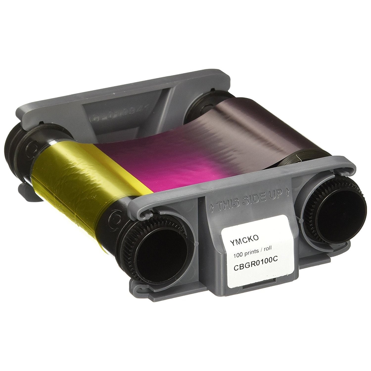 Evolis Badgy YMCKO Color Ribbon 100 Prints for Badgy 100 and 200 Printers