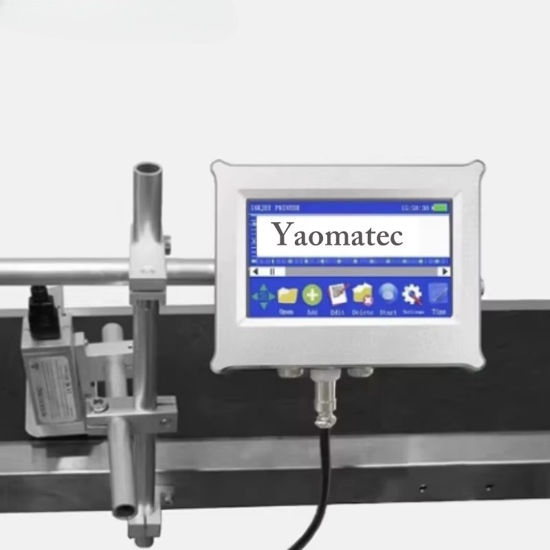 12.7mm automatic online inkjet printer TIJ expiration date batch number