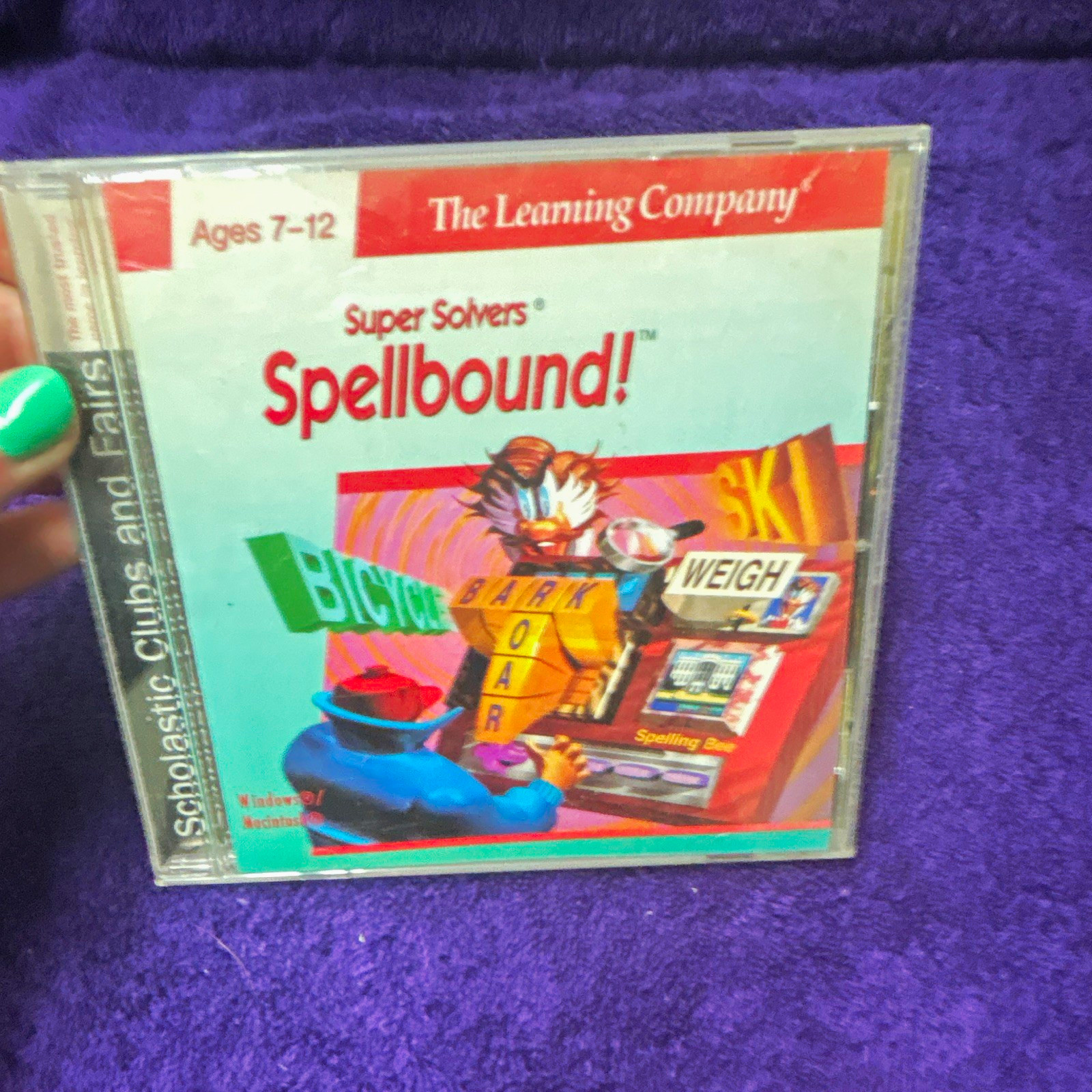 The Learning Company Super Solvers Spellbound CD Ages 7-12 Win/Mac English