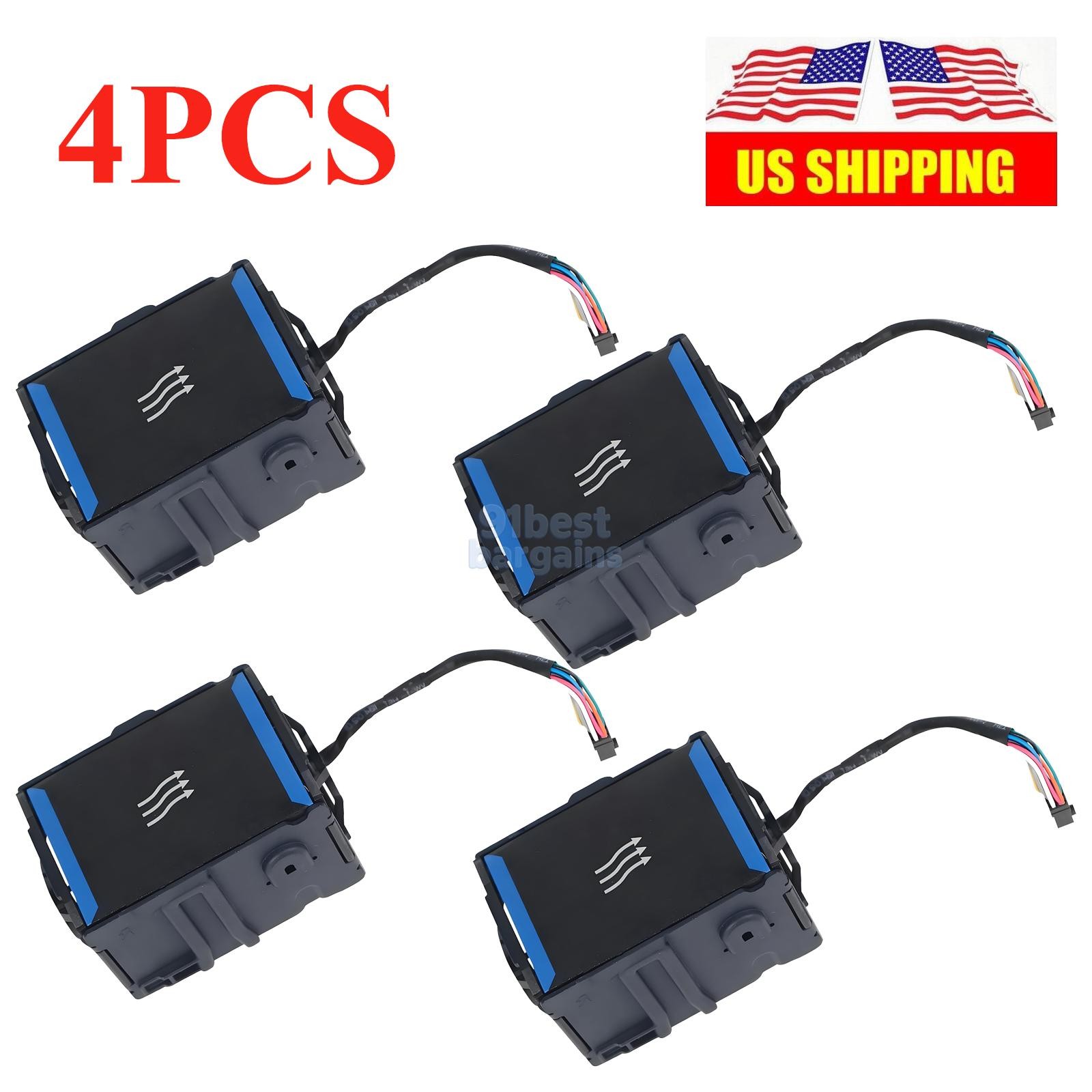 4PCS Cooling Fan For HP ProLiant DL160 G8 Gen8 Server 663120-001 677059-001