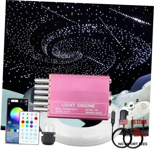 Upgraded Starlight Headliner Kit Meteor + 650pcs (0.03+0.04+0.06in)*9.8ft/3m