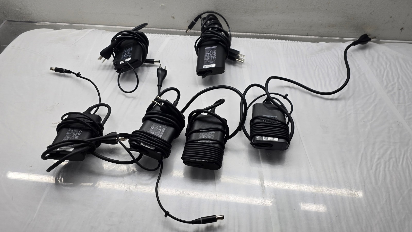 Lot x5 Dell 65W Laptop Charger AC Power Adapter LA65NM130 HA65NM130