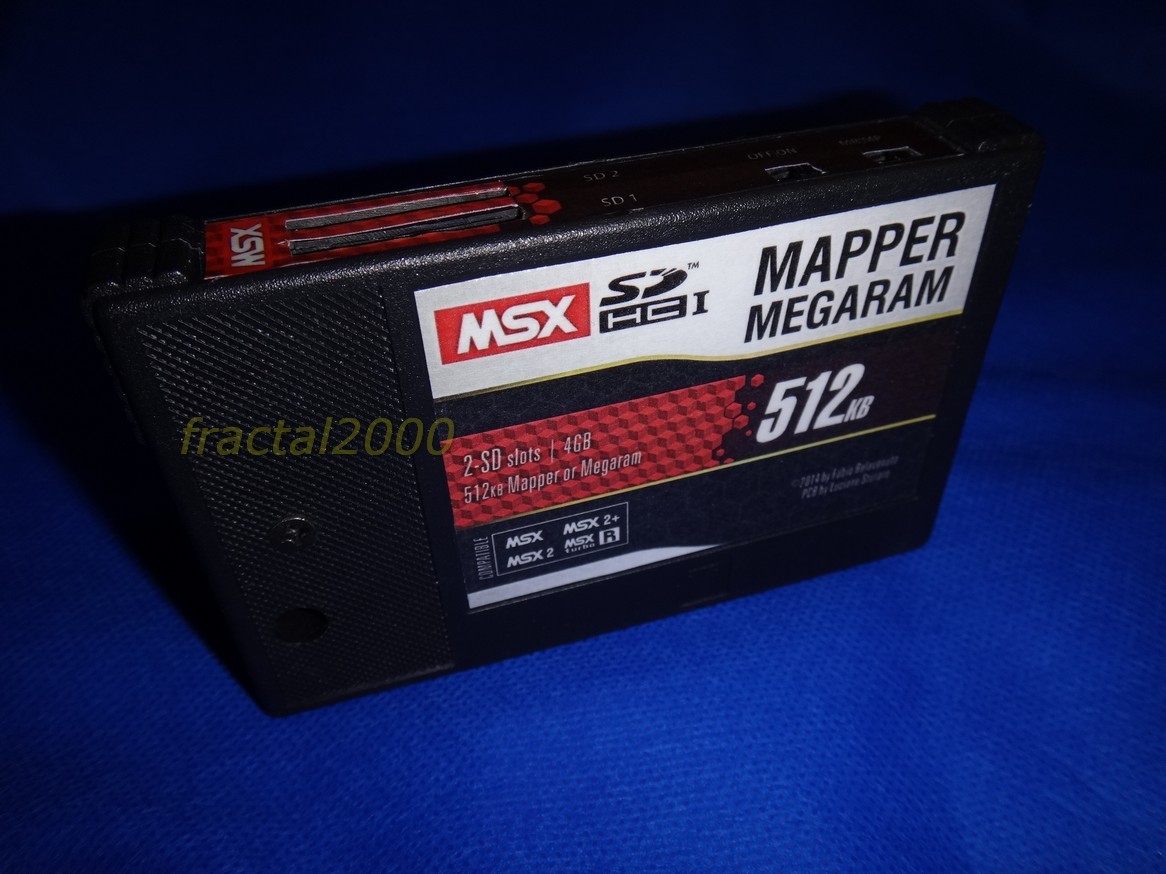 MSX SD Mapper & Megaram 512Kb Expansion better than IDE for MSX1/2/2+/TR - NEW