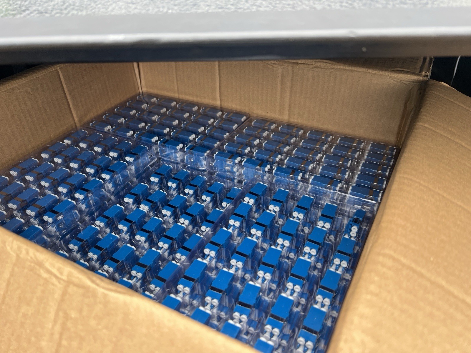 Fiber Optic Cable Adapter/Coupler LC-LC Duplex Singlemode  Qt: 5000 