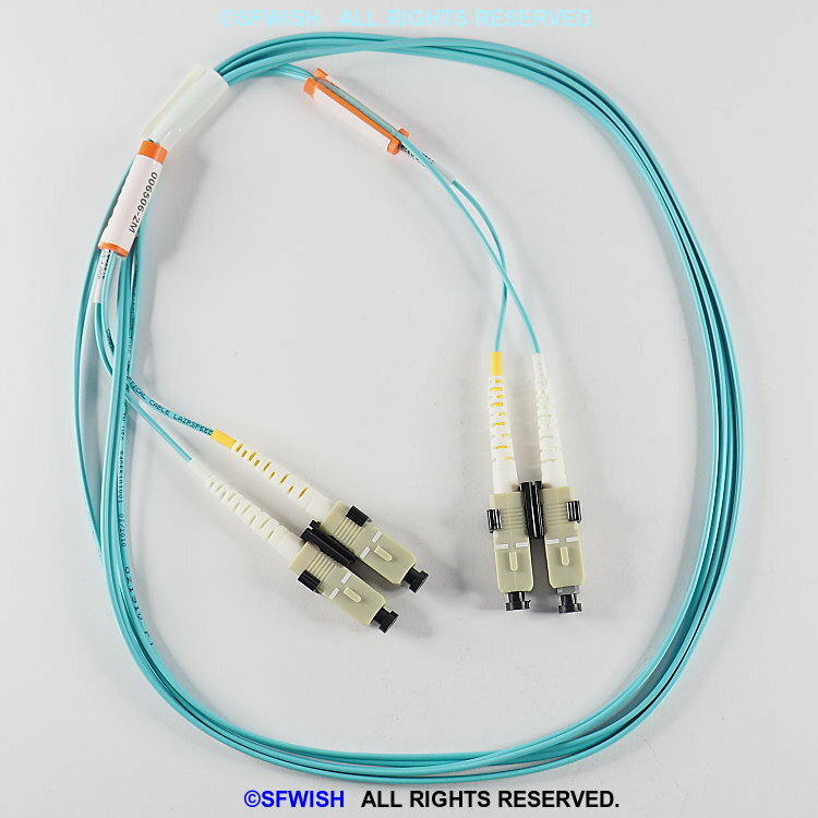 CommScope Lazrspeed 550 Multimode SC to SC 2-Fiber Duplex 1.6mm Riser, 2 meter