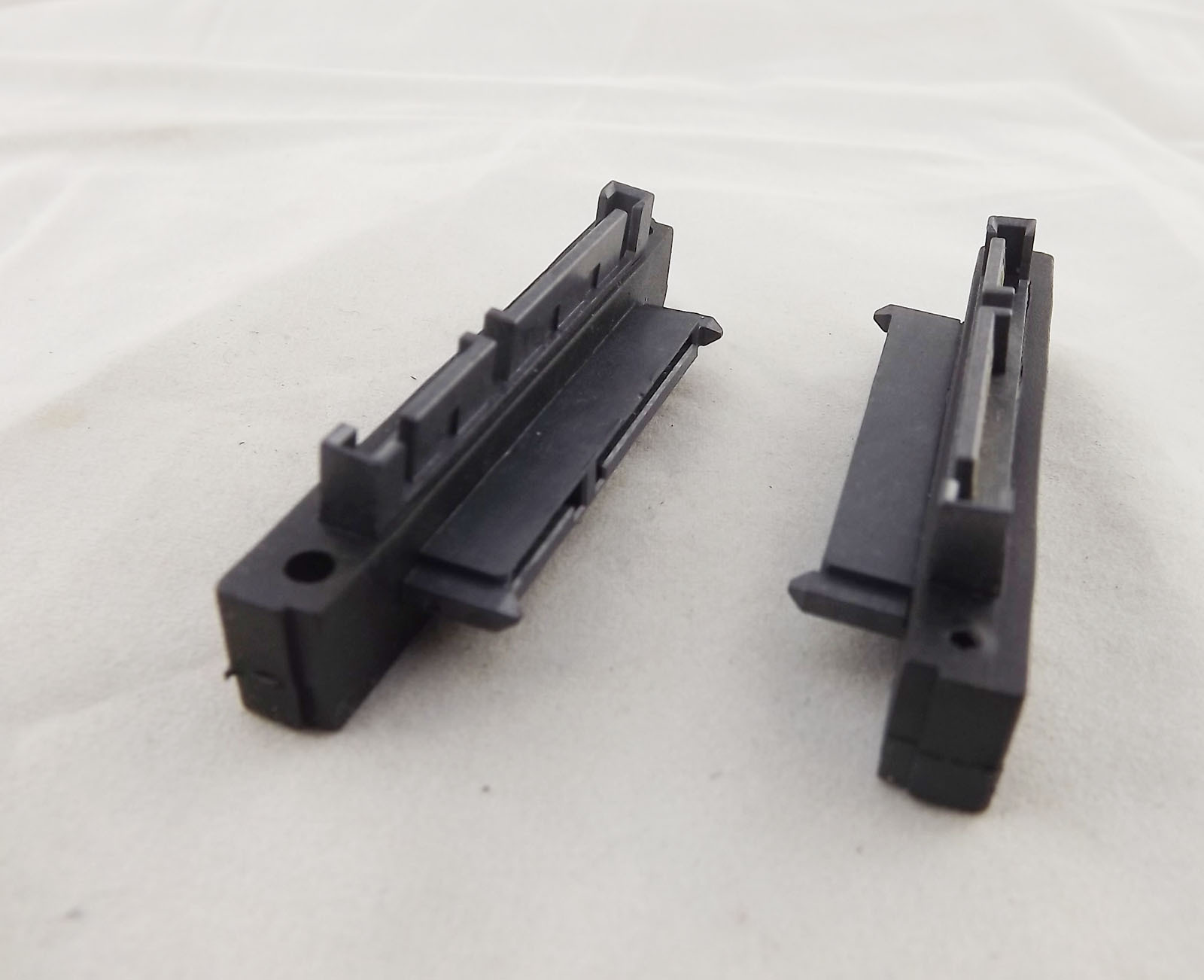 10pcs SATA 7+15 Pin 22 Pin Male to 22 Pin Female Right Angle Convertor Adapter