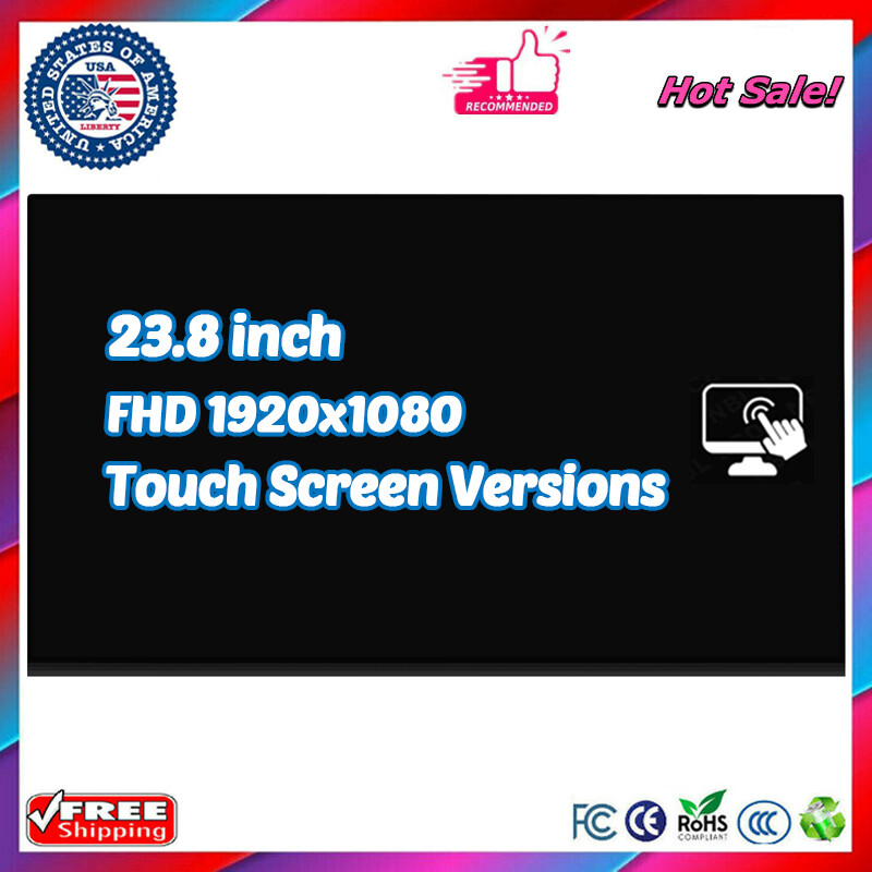 for HP Spare P/N L42938-003 AIO 23.8" FHD LCD LED Replacement Touch Screen Panel