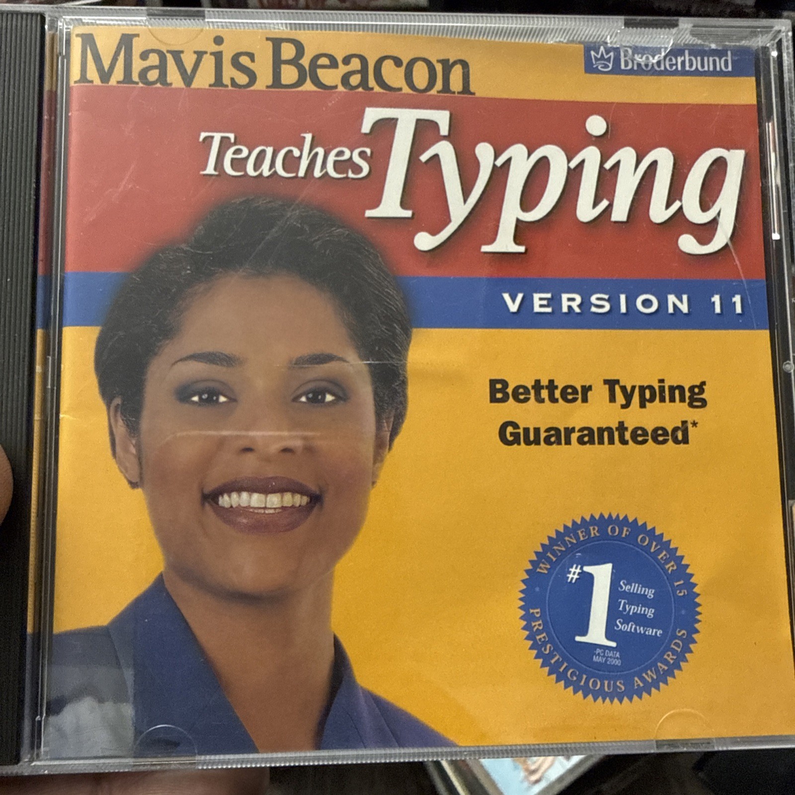 Mavis Beacon Teaches Typing CD Version 11 Broderbund Typing Software