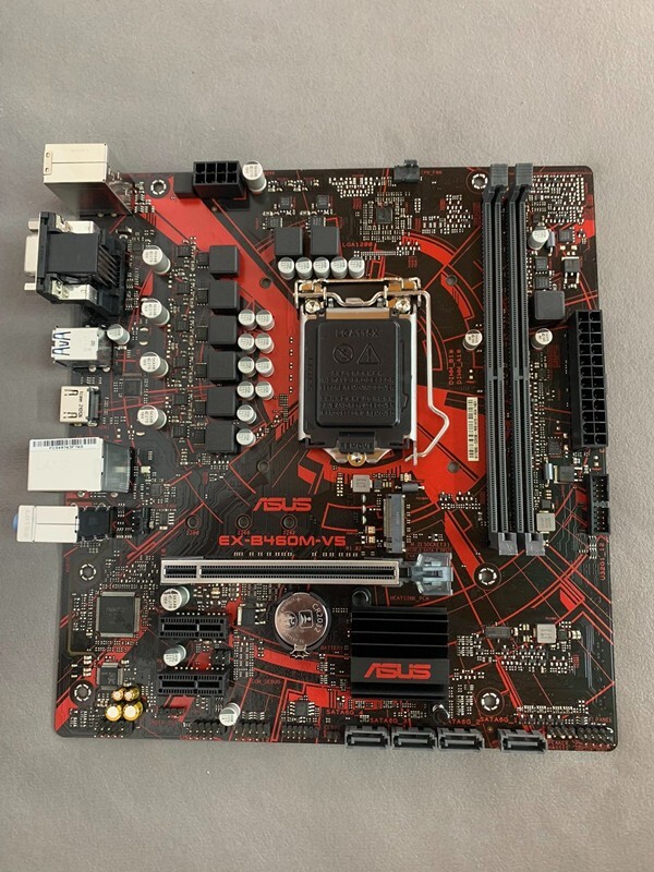 ASUS EX-B460M-V5 Motherboard LGA 1200 Chipset Intel B460 DDR4 VGA HDMI