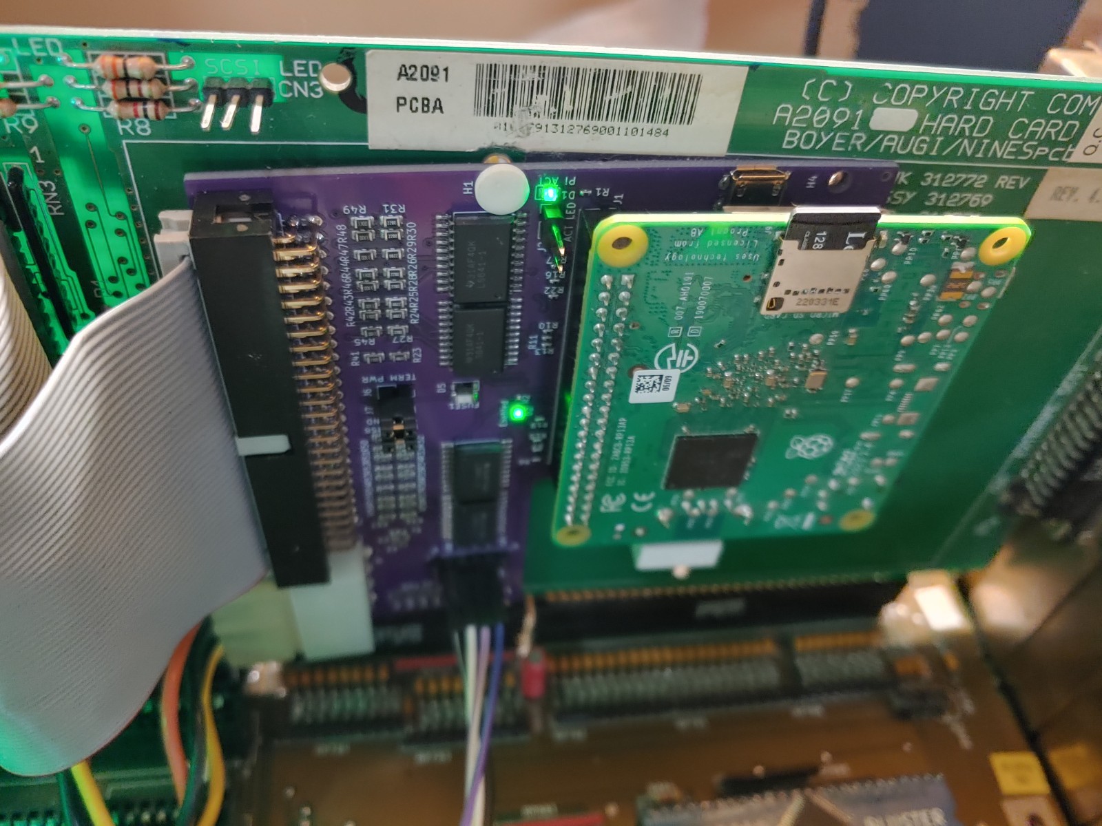 Raspberry Pi as a SCSI device
