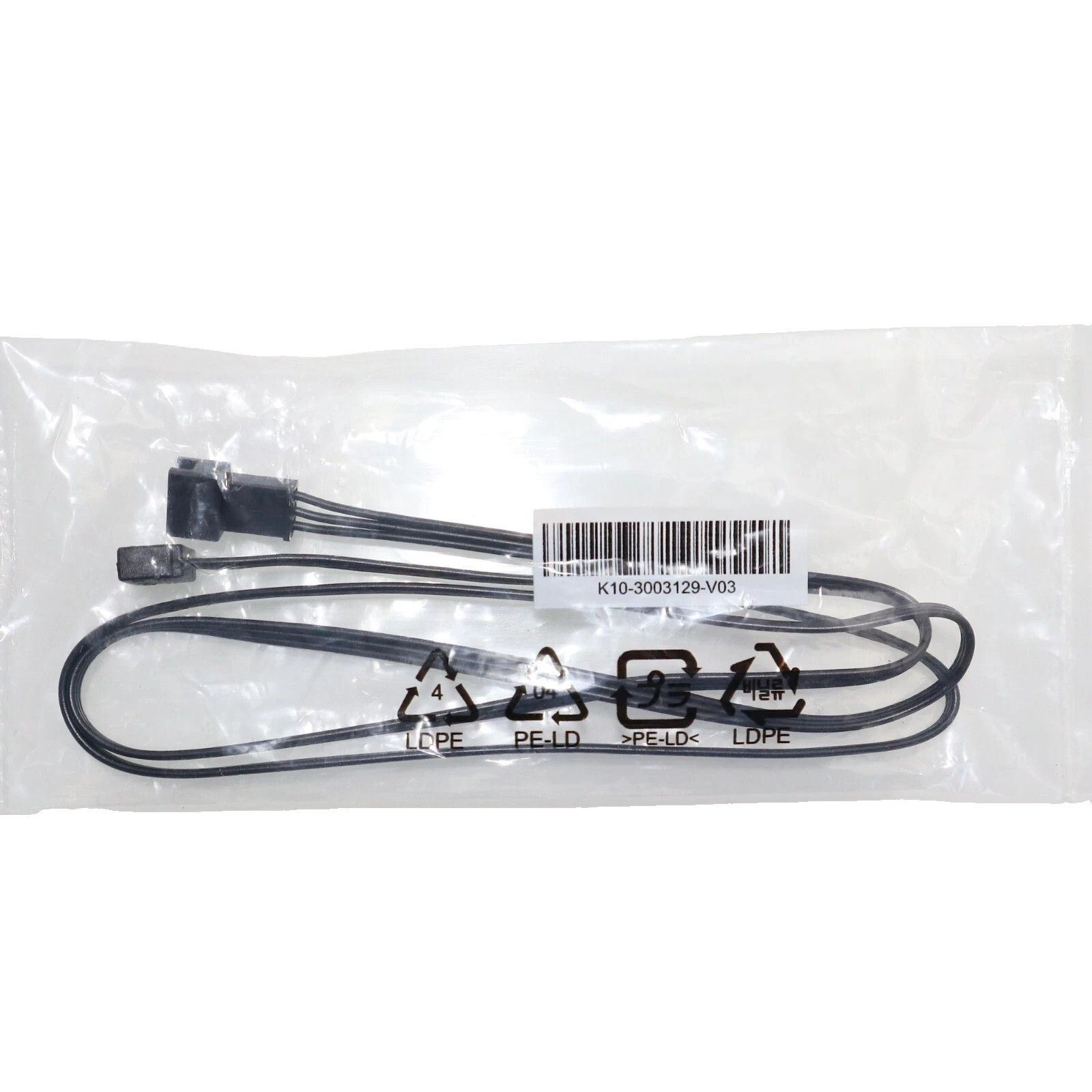 NEW MSI OEM ARGB 3 Pin Male to 5v RGB 3 Pin Female Adapter Cable K10-3003129-v03